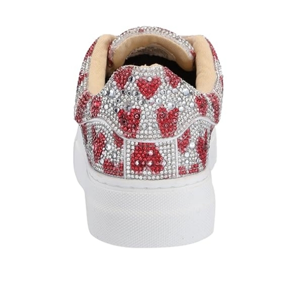 Betsey Johnson Women's Sidny Sneaker, Heart - Picture 5 of 8